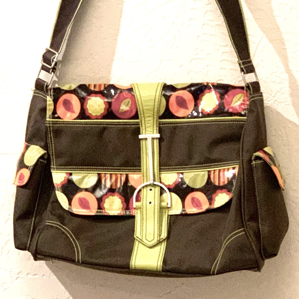 Hadaki messenger crossbody curved shoulder Bag